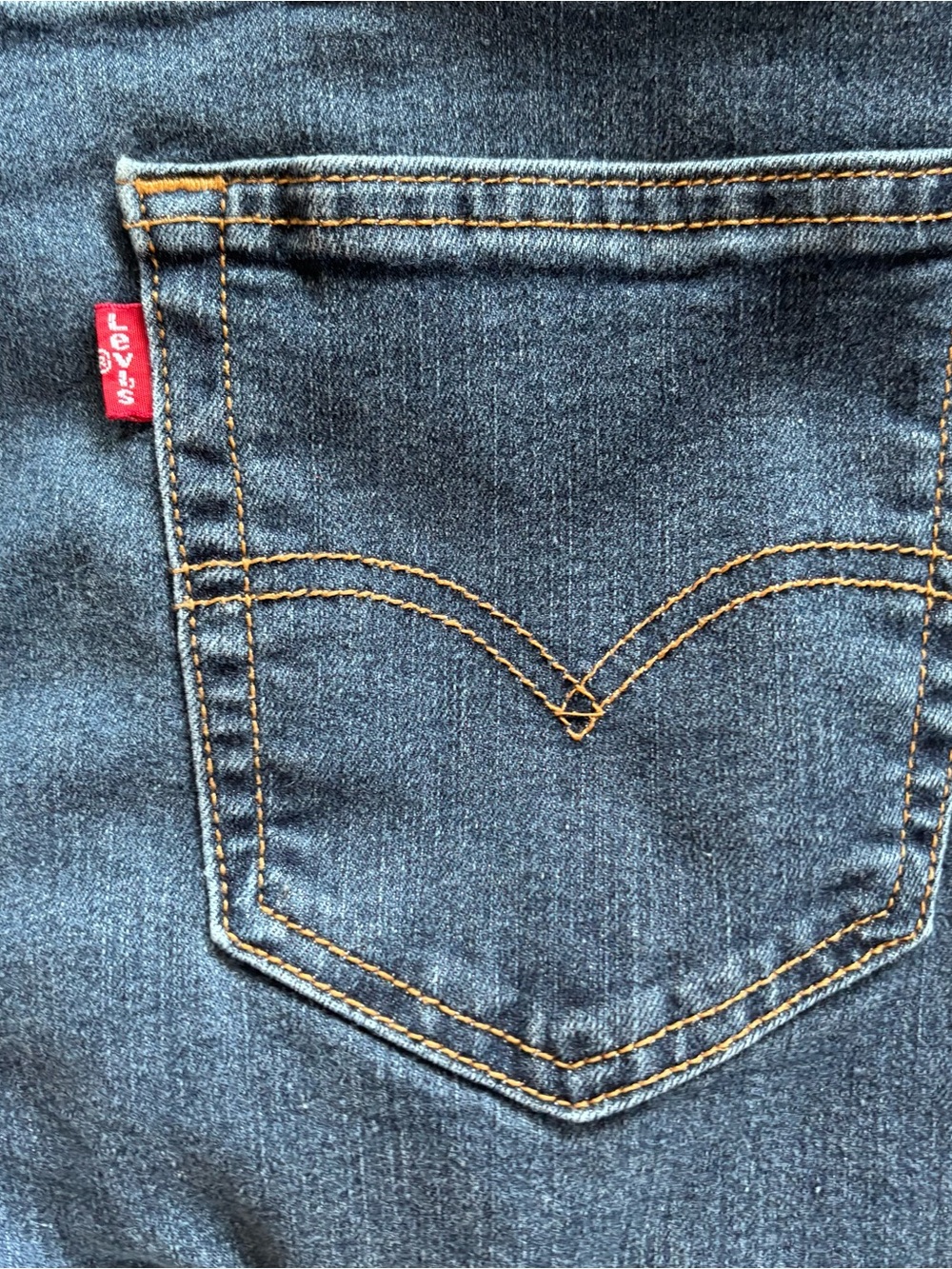Levi's 502 Women's Dark Blue Skinny Jeans with Signature Patch - Picture 2 of 10